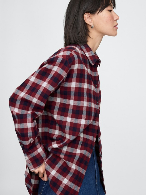 GAP Oversize flanelová košile Big Shirt GAP