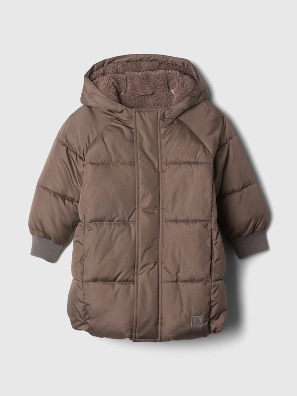 GAP Baby prošívaná nepromokavá parka PrimaLoft®