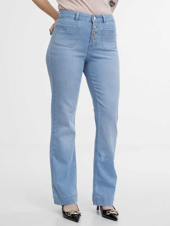 Orsay Světle modré bootcut džíny ORSAY