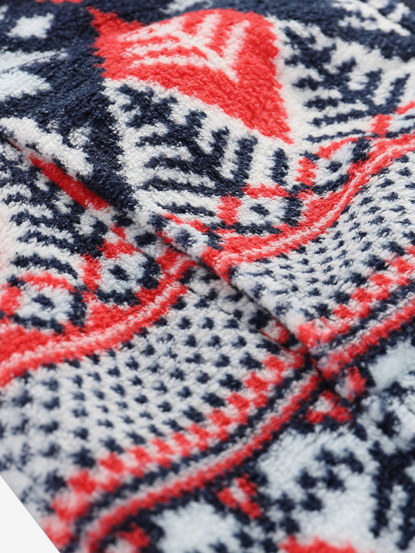 ALPINE PRO Červeno-modrá dámská mikina Supratherm Alpine Pro Eflina