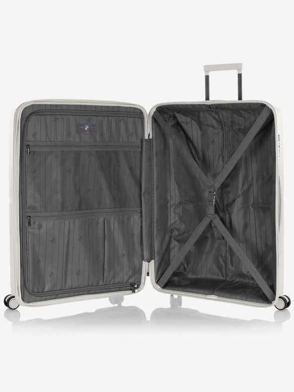 Heys Bílý cestovní kufr Heys Airlite L