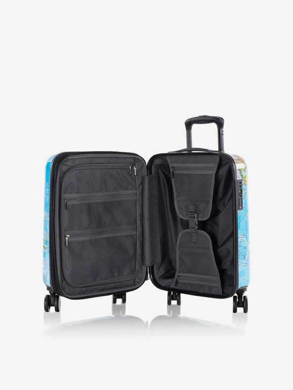 Heys Modrý vzorovaný cestovní kufr Heys Journey 3G S