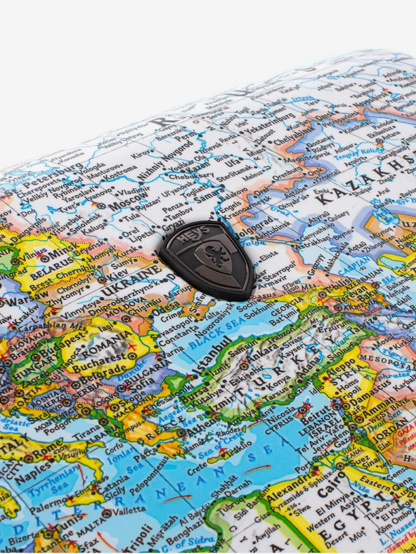 Heys Modrý vzorovaný cestovní kufr Heys Journey 3G S