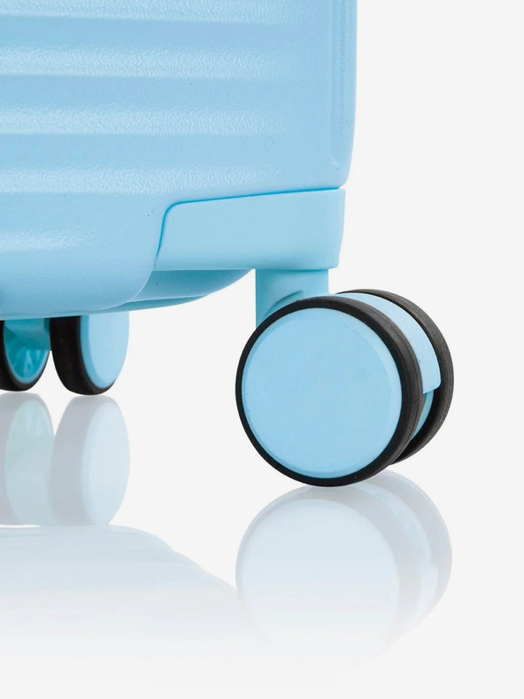 Heys Světle modrý cestovní kufr Heys Pastel S