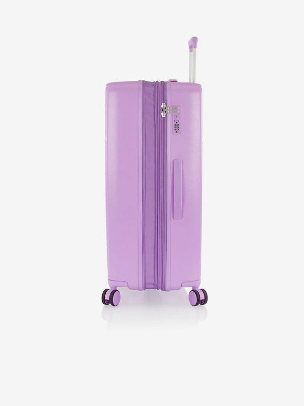 Heys Fialový cestovní kufr Heys Pastel L