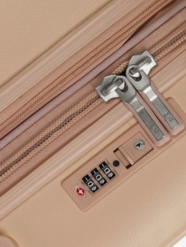 Heys Sada tří cestovních kufrů v béžové barvě Heys Pastel S,M,L