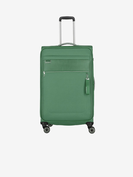 Travelite Zelený cestovní kufr Travelite Miigo 4w L