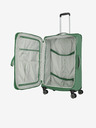 Travelite Zelený cestovní kufr Travelite Miigo 4w L