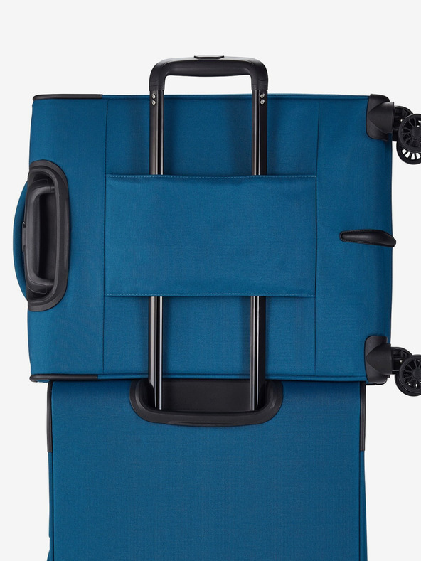 Travelite Modrý cestovní kufr Travelite Chios S