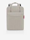 Reisenthel Béžový dámský batoh Reisenthel Allday Backpack M Herringbone Sand