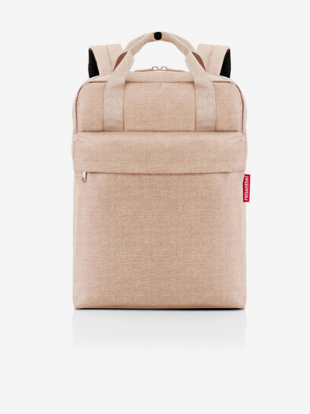 Reisenthel Béžový dámský batoh Reisenthel Allday Backpack M Twist Coffee