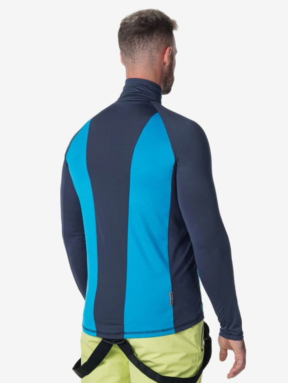 Kilpi Modro-zelené pánské termo tričko se stojáčkem Kilpi WILLIE