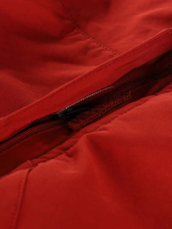 ALPINE PRO Červená pánská softshellová bunda s membránou Alpine Pro Hoor