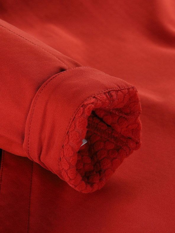 ALPINE PRO Červená pánská softshellová bunda s membránou Alpine Pro Hoor