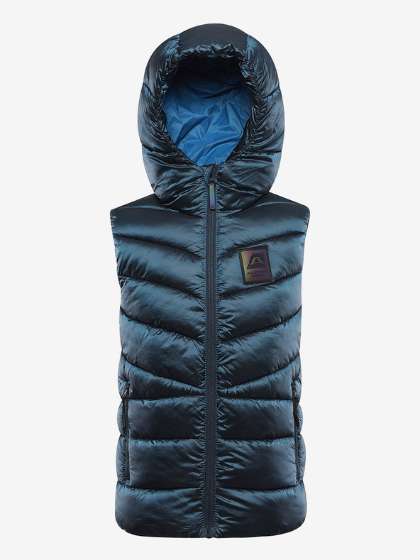 ALPINE PRO Modrá dětská vesta Hi-Therm Alpine Pro Edso