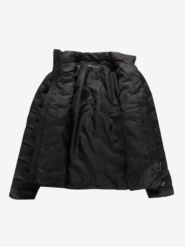 ALPINE PRO Černá pánská bunda s impregnací Alpine Pro Tagor