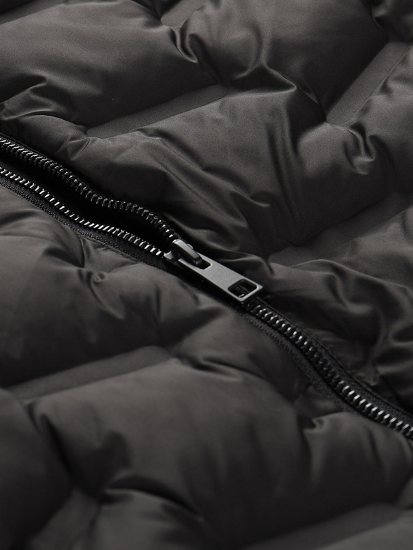 ALPINE PRO Černá pánská bunda s impregnací Alpine Pro Tagor