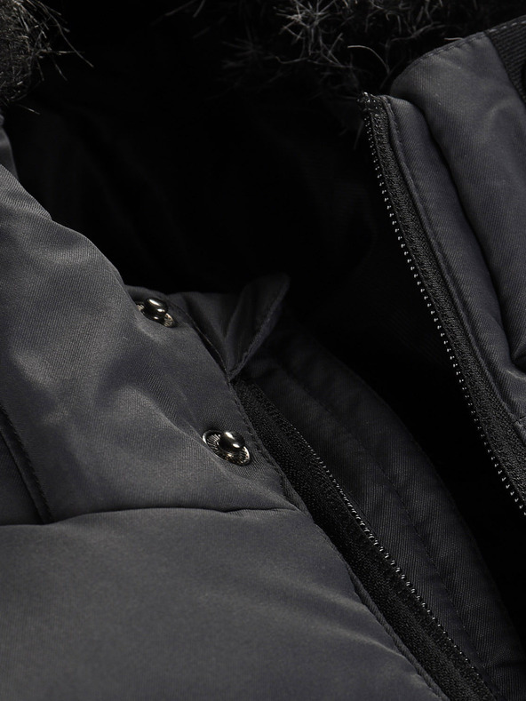 ALPINE PRO Šedá holčičí bunda s membránou PTX Alpine Pro  Werdo