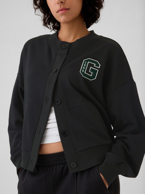 GAP Oversize mikinový kardigan GAP