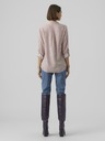 Vero Moda Bílo-růžová dámská pruhovaná košile Vero Moda