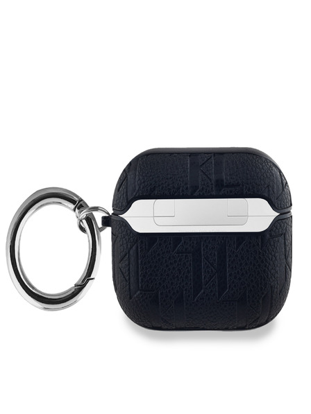 Karl Lagerfeld Karl Lagerfeld PU Embossed Karl Head Pouzdro pro AirPods Pro Black
