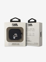 Karl Lagerfeld 3D Logo NFT Karl and Choupette Silikonové Pouzdro pro AirPods 3 Black Karl Lagerfeld