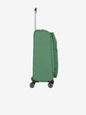 Travelite Sada tří cestovních kufrů a palubní tašky v zelené barvě Travelite Miigo 4w S,M,L