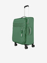 Travelite Sada tří cestovních kufrů a palubní tašky v zelené barvě Travelite Miigo 4w S,M,L