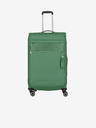 Travelite Sada tří cestovních kufrů a palubní tašky v zelené barvě Travelite Miigo 4w S,M,L