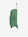 Travelite Sada tří cestovních kufrů a palubní tašky v zelené barvě Travelite Miigo 4w S,M,L