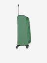 Travelite Sada tří cestovních kufrů a palubní tašky v zelené barvě Travelite Miigo 4w S,M,L