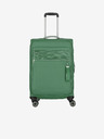 Travelite Sada tří cestovních kufrů a palubní tašky v zelené barvě Travelite Miigo 4w S,M,L