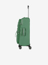 Travelite Sada tří cestovních kufrů a palubní tašky v zelené barvě Travelite Miigo 4w S,M,L