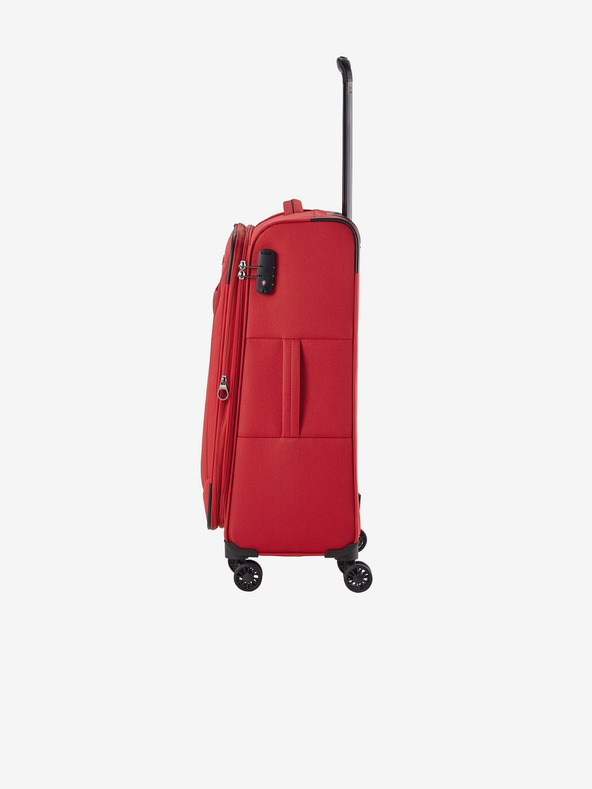 Travelite Červený cestovní kufr Travelite Chios M