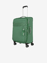 Travelite Zelený cestovní kufr Travelite Miigo 4w M