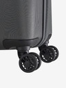 Travelite Tmavě šedý cestovní kufr Travelite Bali M