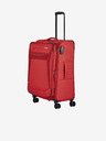 Travelite Sada tří cestovních kufrů v červené barvě Travelite Chios S,M,L