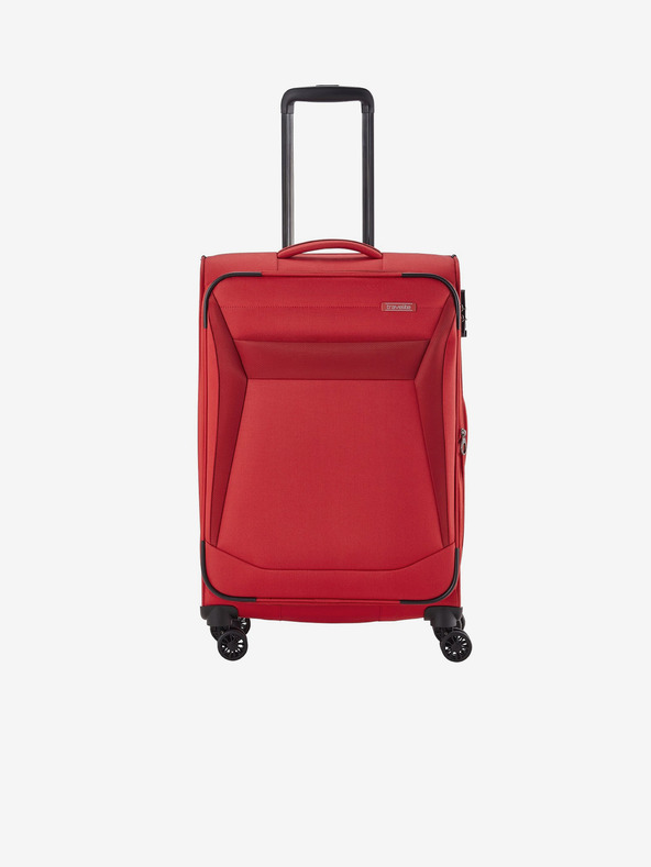 Travelite Sada tří cestovních kufrů v červené barvě Travelite Chios S,M,L
