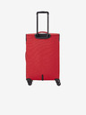 Travelite Sada tří cestovních kufrů v červené barvě Travelite Chios S,M,L