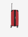 Travelite Sada tří cestovních kufrů v červené barvě Travelite City 4w S,M,L