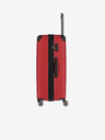 Travelite Sada tří cestovních kufrů v červené barvě Travelite City 4w S,M,L