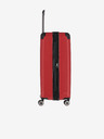 Travelite Sada tří cestovních kufrů v červené barvě Travelite City 4w S,M,L