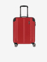 Travelite Sada tří cestovních kufrů v červené barvě Travelite City 4w S,M,L