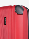 Travelite Sada tří cestovních kufrů v červené barvě Travelite City 4w S,M,L