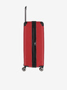 Travelite Červený cestovní kufr Travelite City 4w L