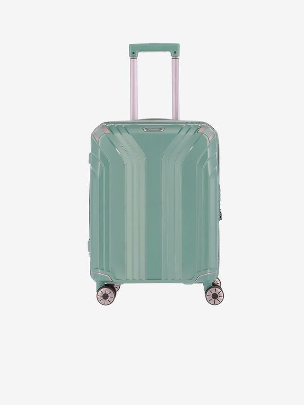 Travelite Světle zelený cestovní kufr Travelite Elvaa 4w S