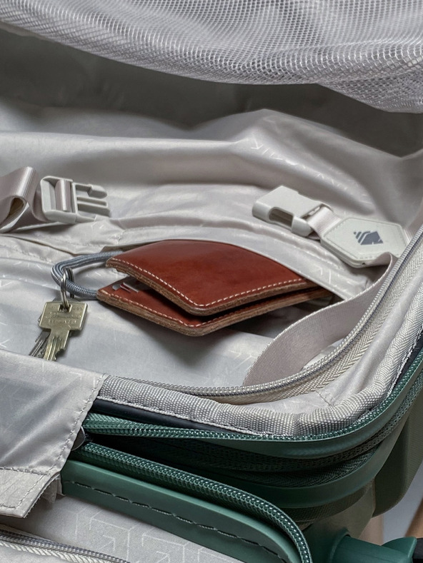 Travelite Světle zelený cestovní kufr Travelite Elvaa 4w S