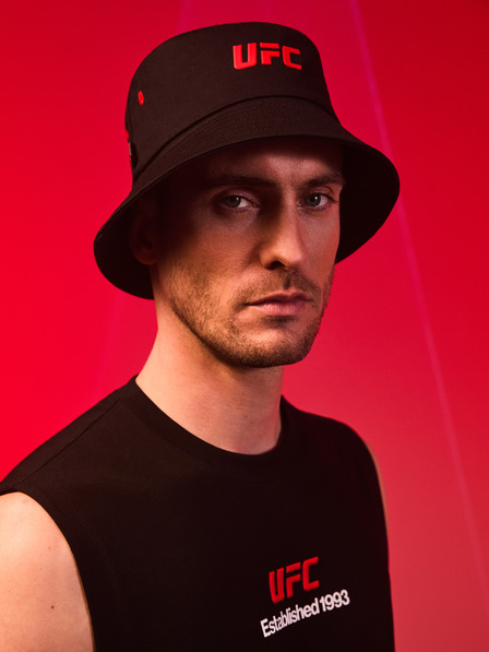 Celio Černý pánský bavlněný klobouk Celio UFC