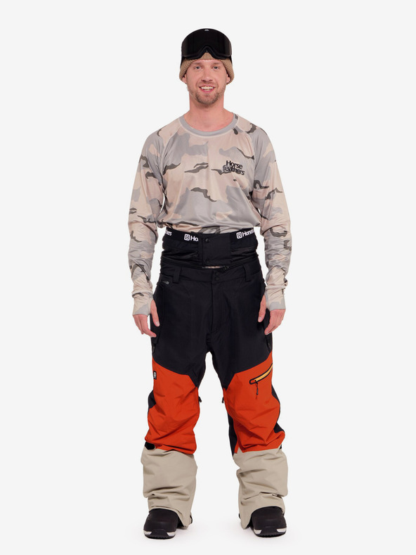 Horsefeathers Kalhoty Nelson Horsefeathers - černá