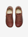 Keen Hnědé dámské kožené tenisky Keen KNX Lace